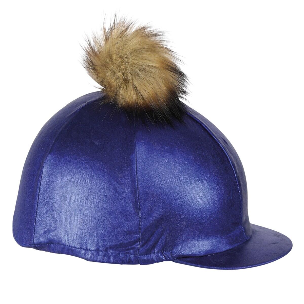 Metallic Hat Cover (Blue) 1/3