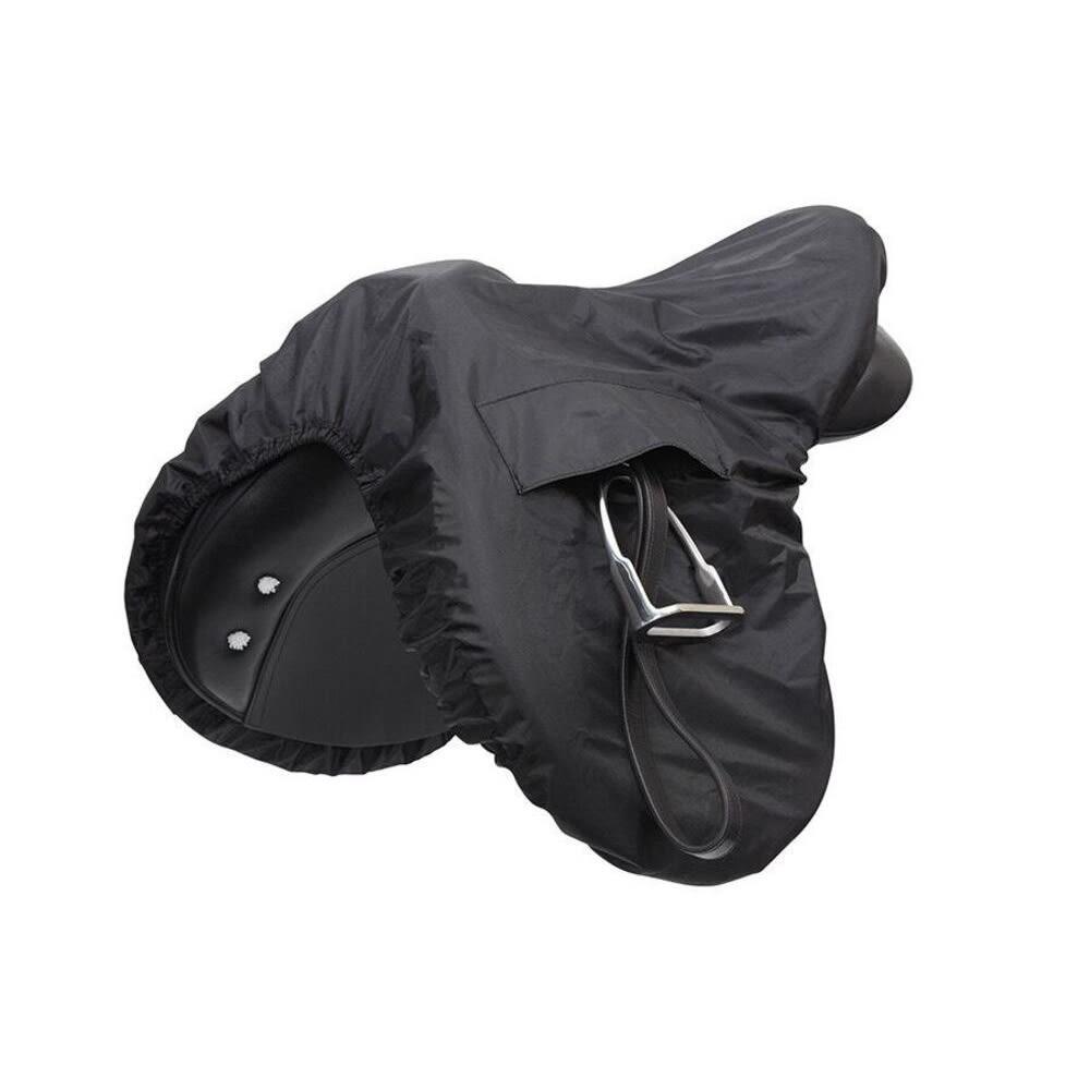 SHIRES Dressage Waterproof Horse Saddle Cover (Black)