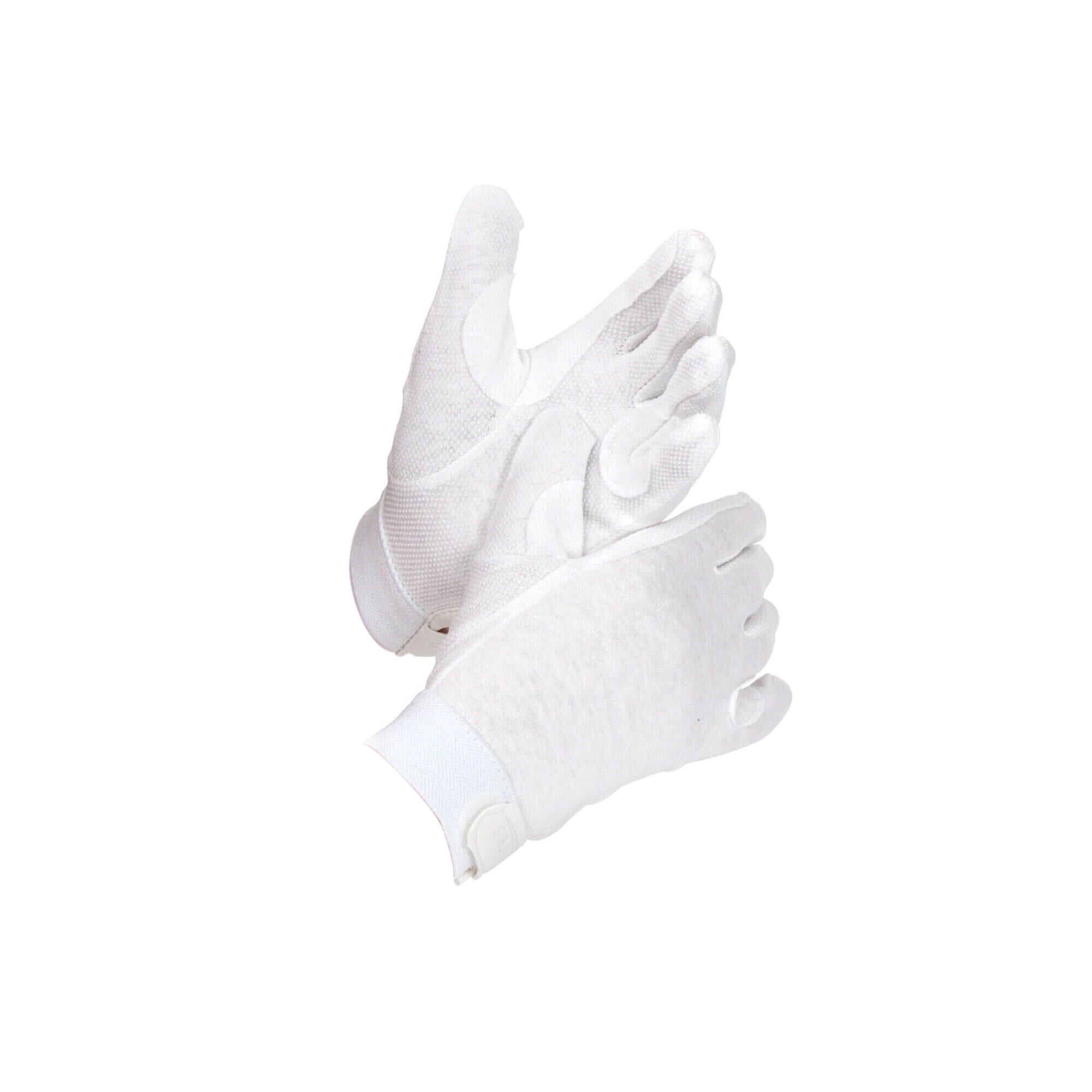 SHIRES Unisex Adult Newbury Gloves (White)