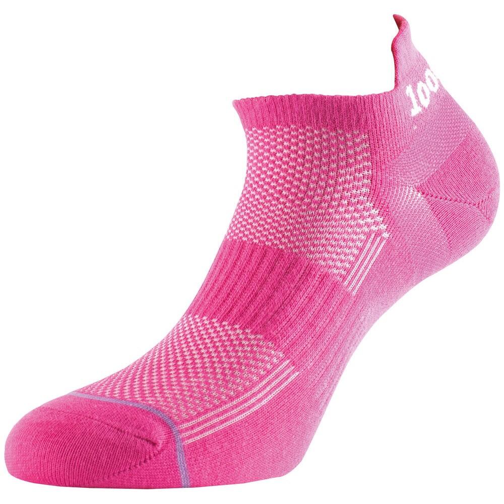 Womens/Ladies Ultimate Liner Socks (Hot Pink) 1/3