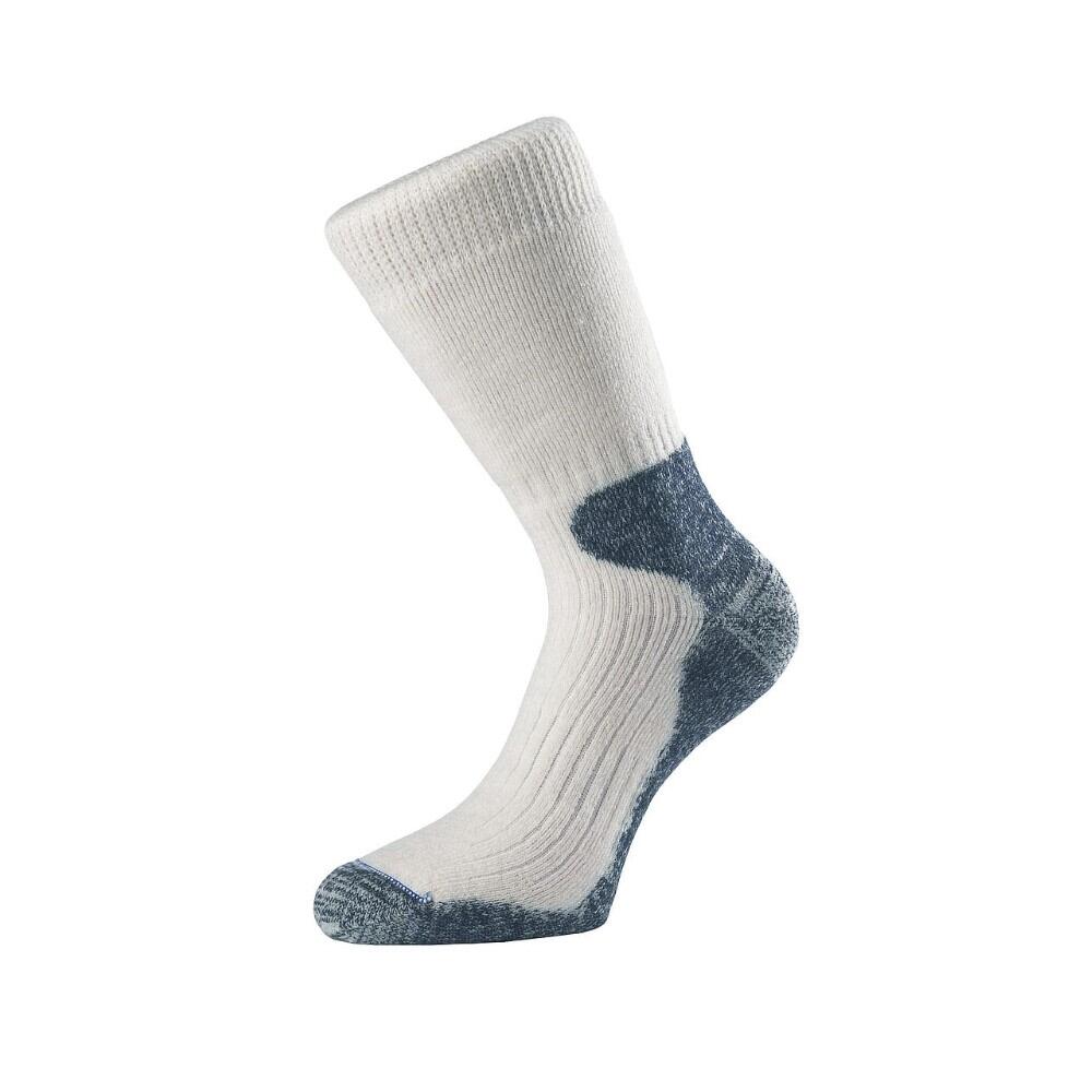 Unisex Adult Lightweight Cricket Socks (Grey/White) 1/3