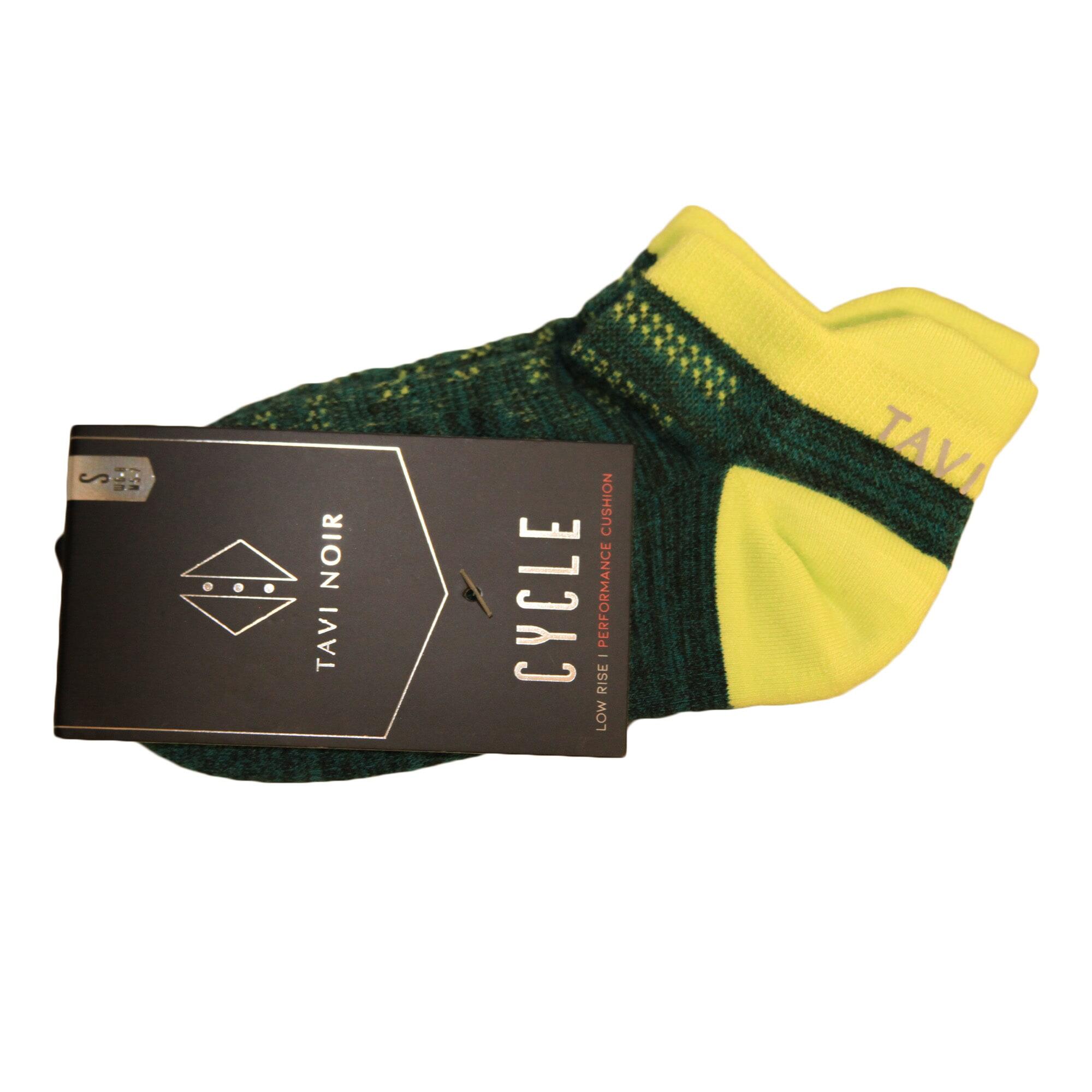 Womens/Ladies Two Tone Sports Socks (Teal/Lime Green) 2/3