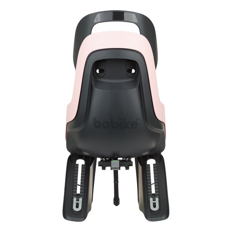 Siège arrière pour vélo GO  porte-bagages avec Mik-HD rose pastel