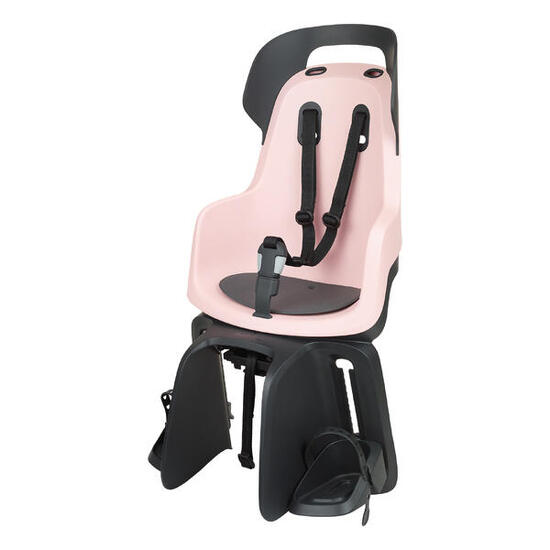Siège arrière pour vélo GO porte-bagages avec Mik-HD rose pastel