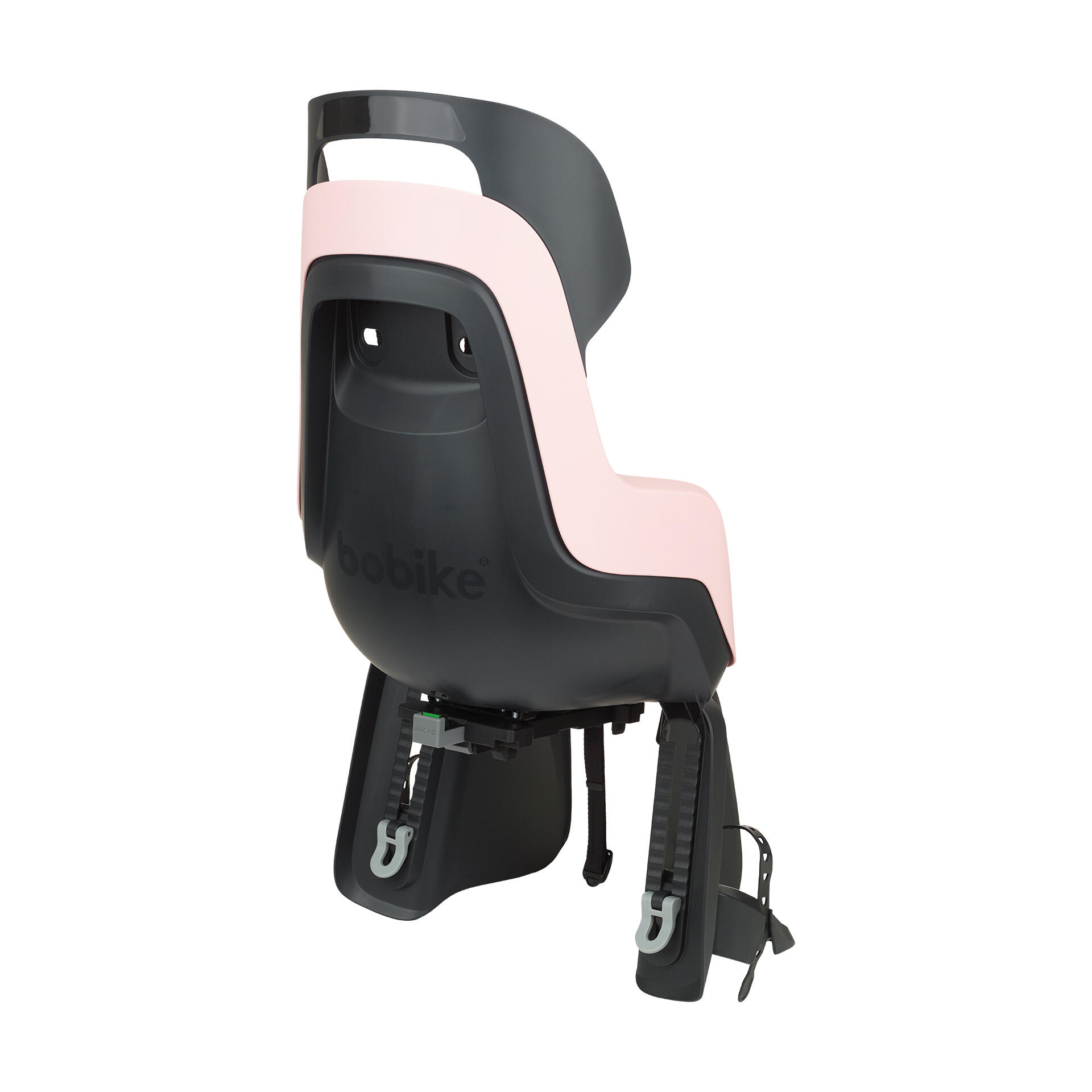 Siège arrière pour vélo GO  porte-bagages avec Mik-HD rose pastel 2/6