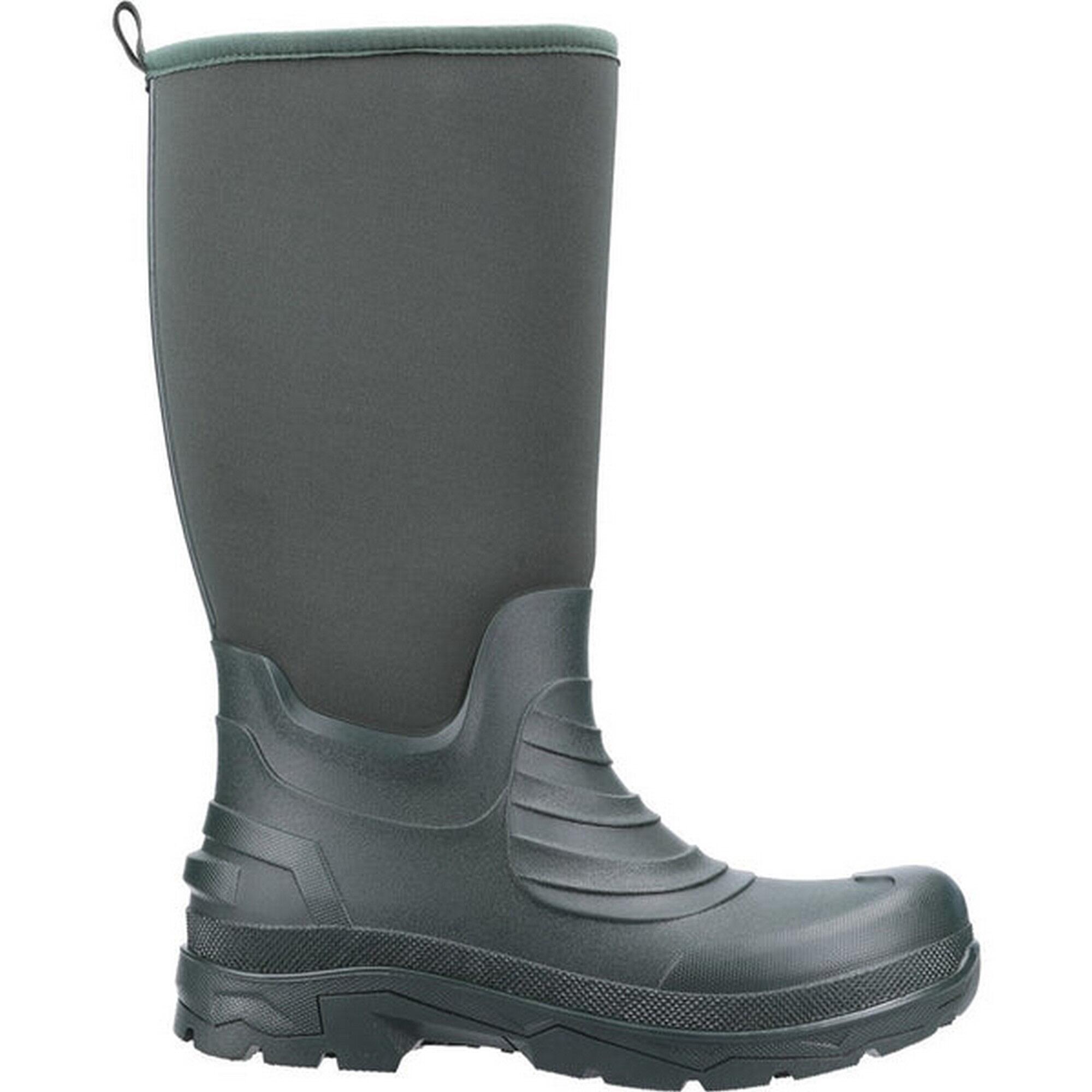 Unisex Adult Kenwood Neoprene Wellington Boots (Green) 3/5