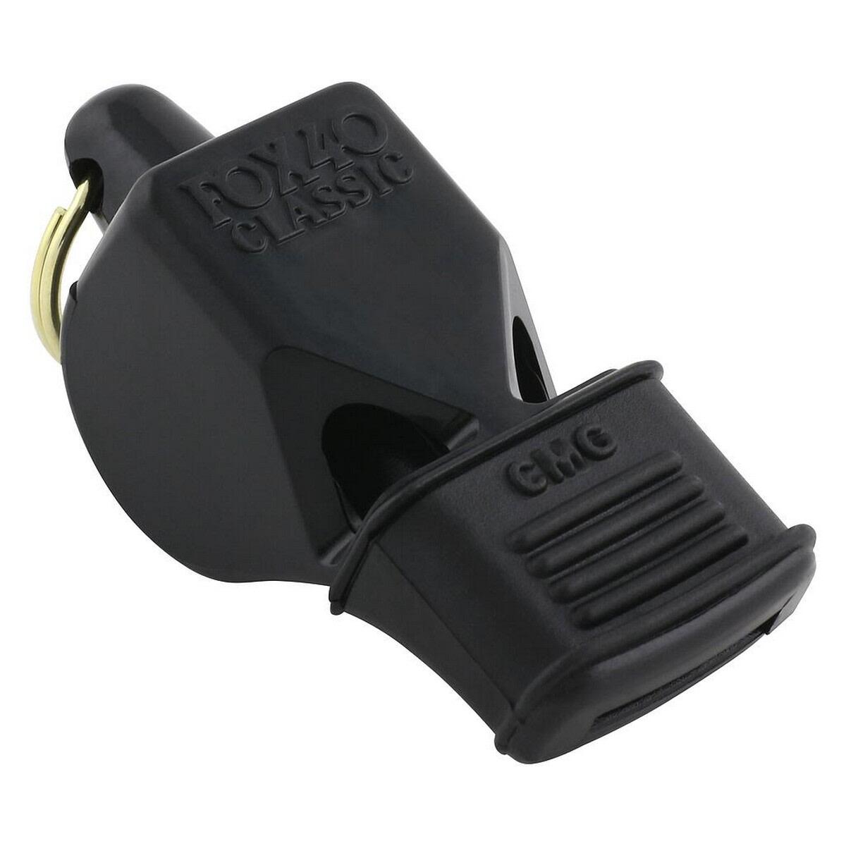 Classic CMG Whistle and Lanyard (Black) 1/3