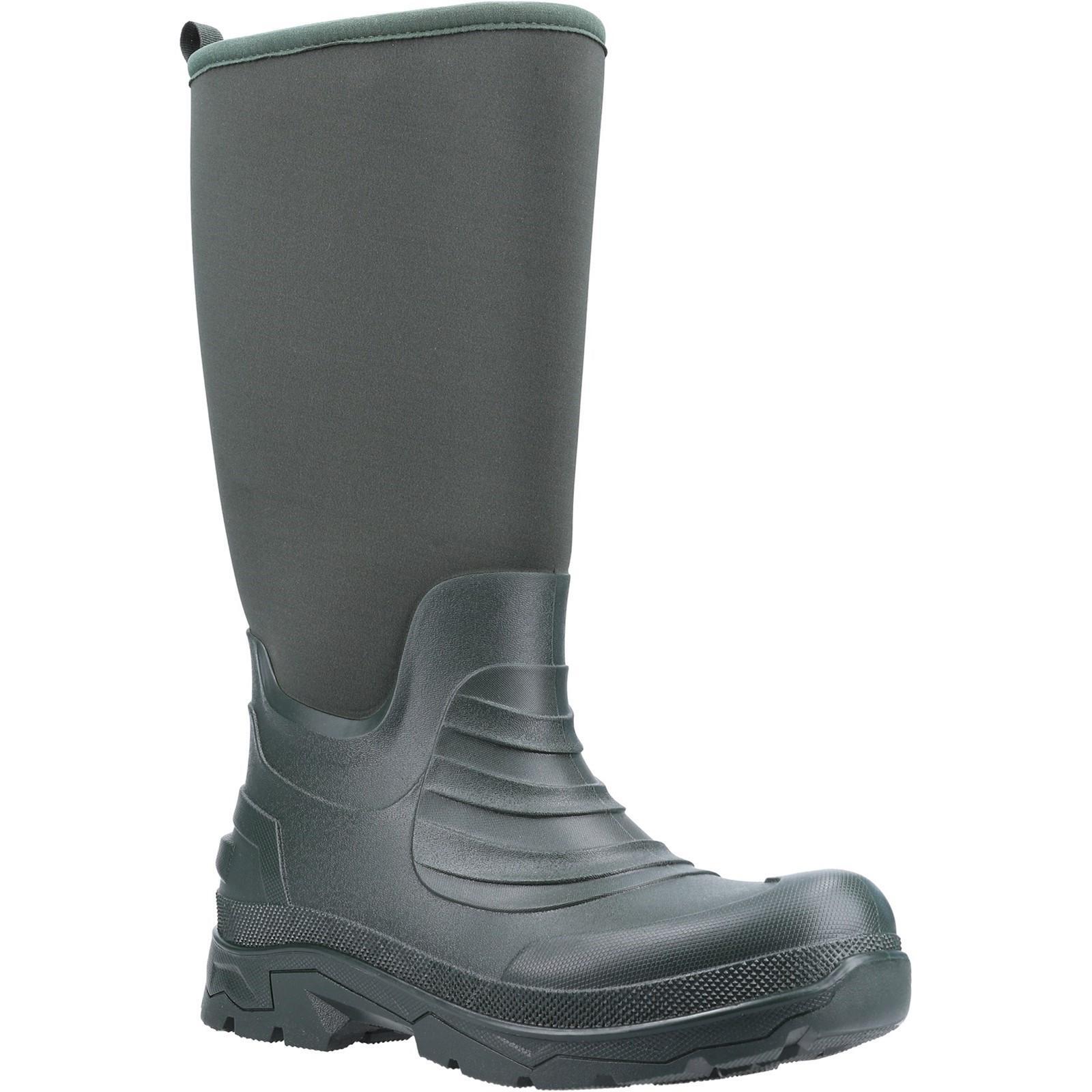 COTSWOLD Unisex Adult Kenwood Neoprene Wellington Boots (Green)