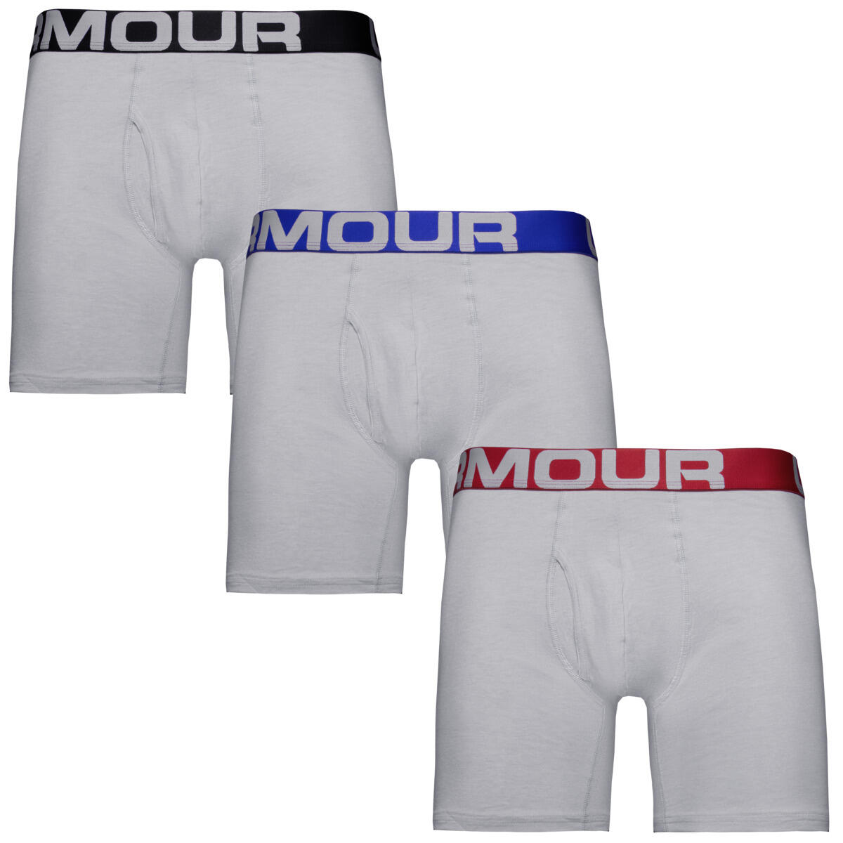 UNDER ARMOUR Boxershorts Charged Cotton 6in 3 Pack Herren