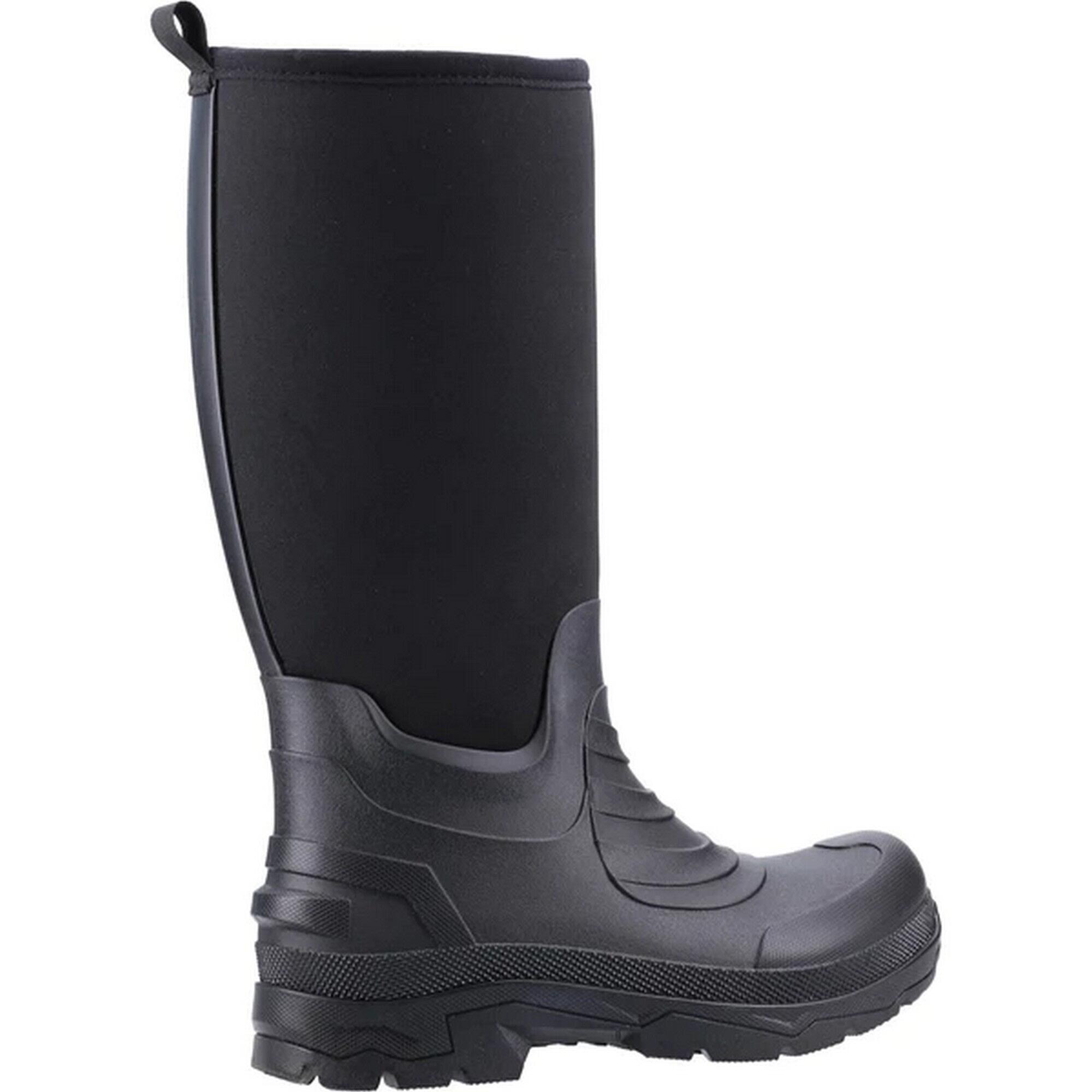 Unisex Adult Kenwood Neoprene Wellington Boots (Black) 2/5