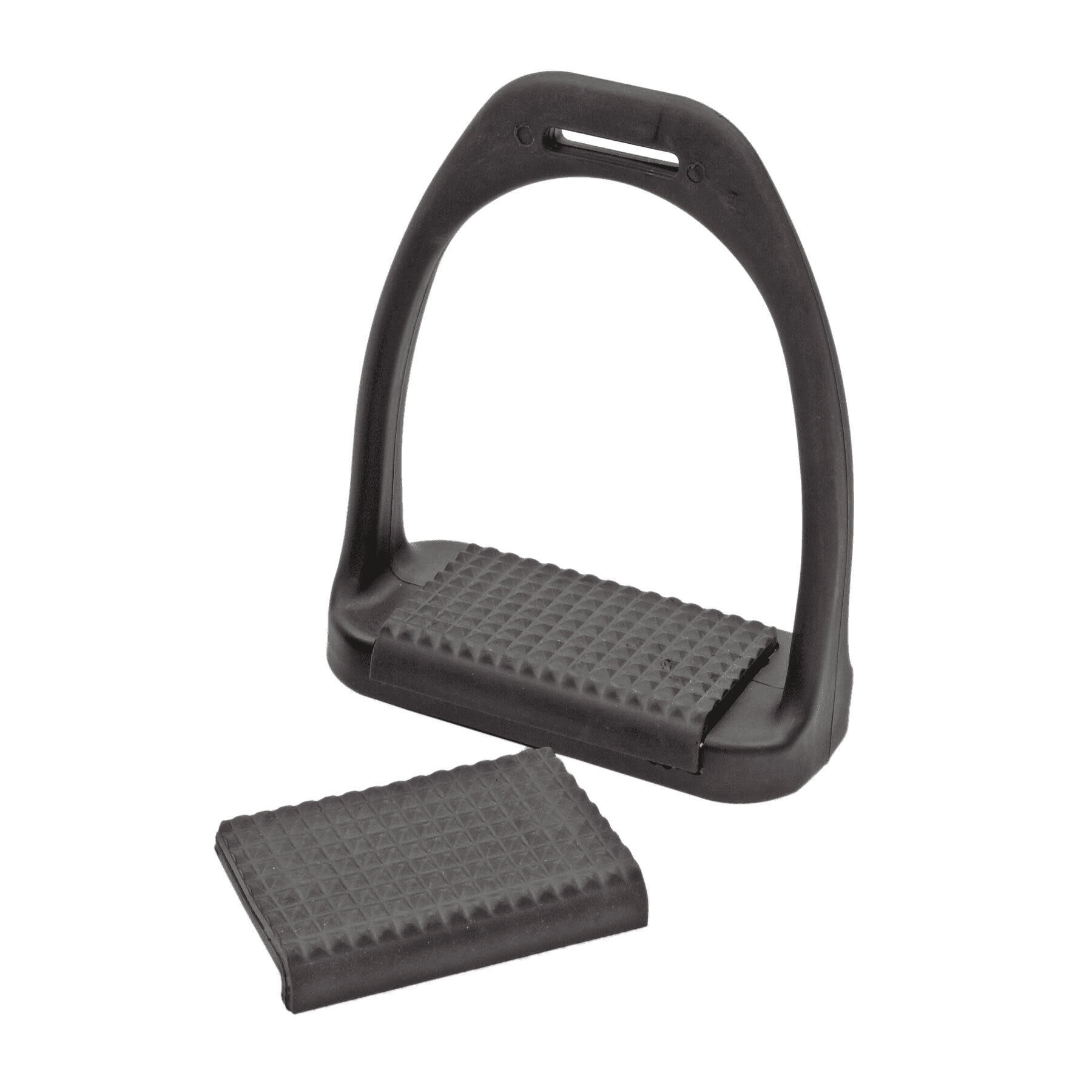 SHIRES Lightweight Horse Stirrups (Black)