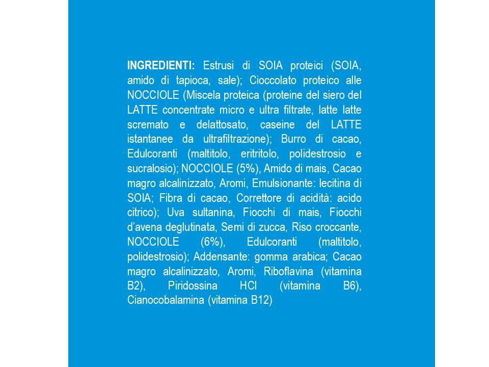 Integratore alimentare - MUESLI PROTEICO CIOCCOLATO E NOCCIOLE - 250g 3/5