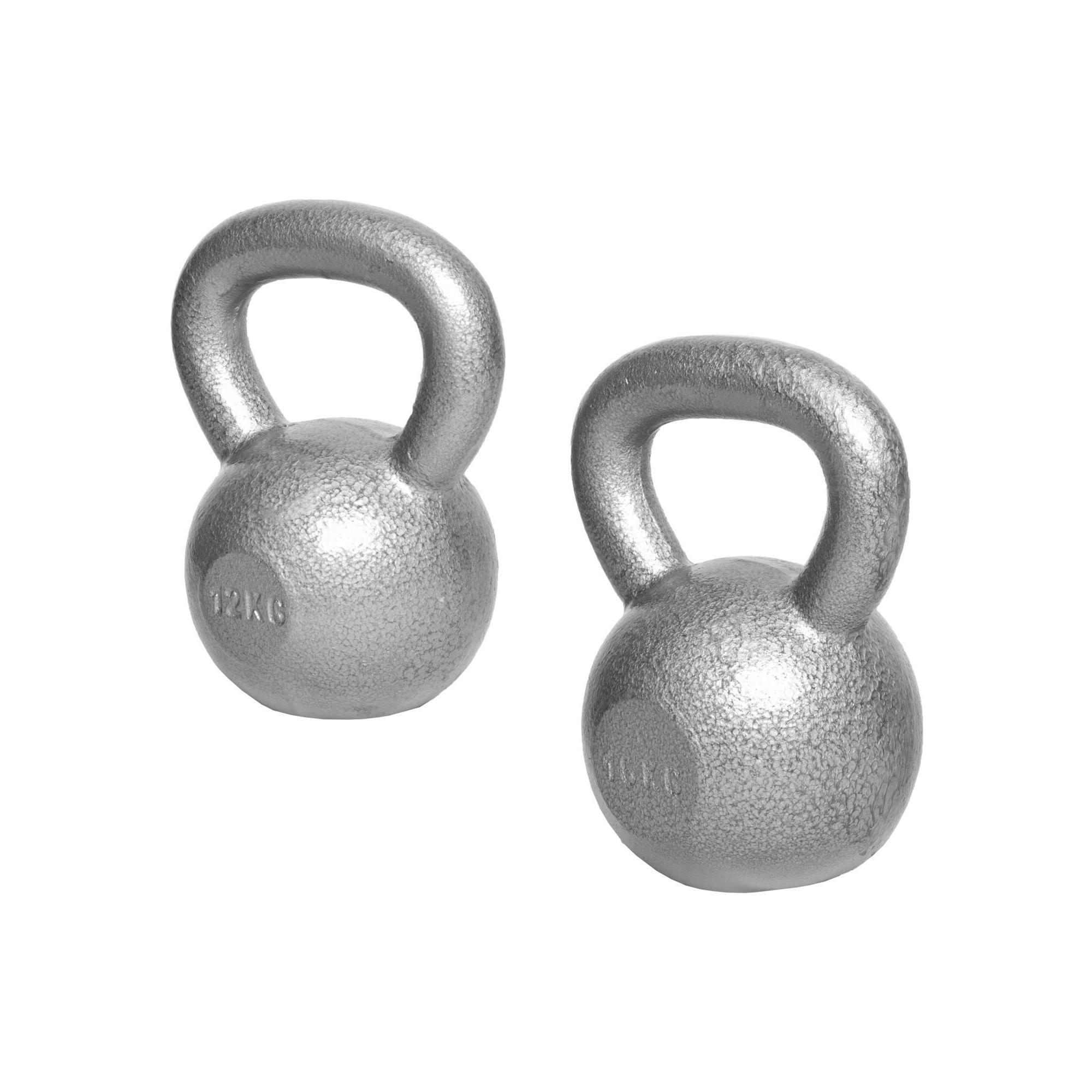 GORILLA SPORTS Kettlebell Gusseisen 2-32 KG