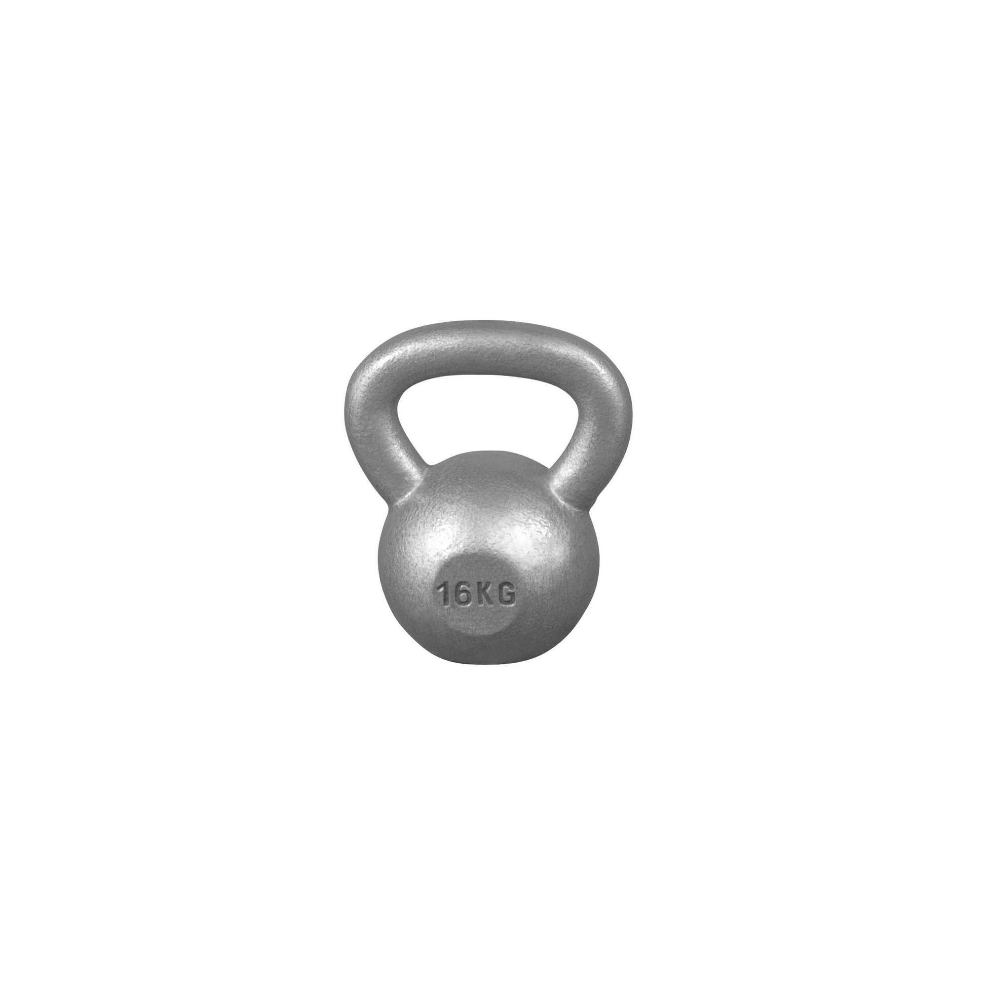 LOT DE 2 KETTLEBELLS EN FONTE | MUSCULATION | POIDS DE 12 KG ET 16 KG 3/7