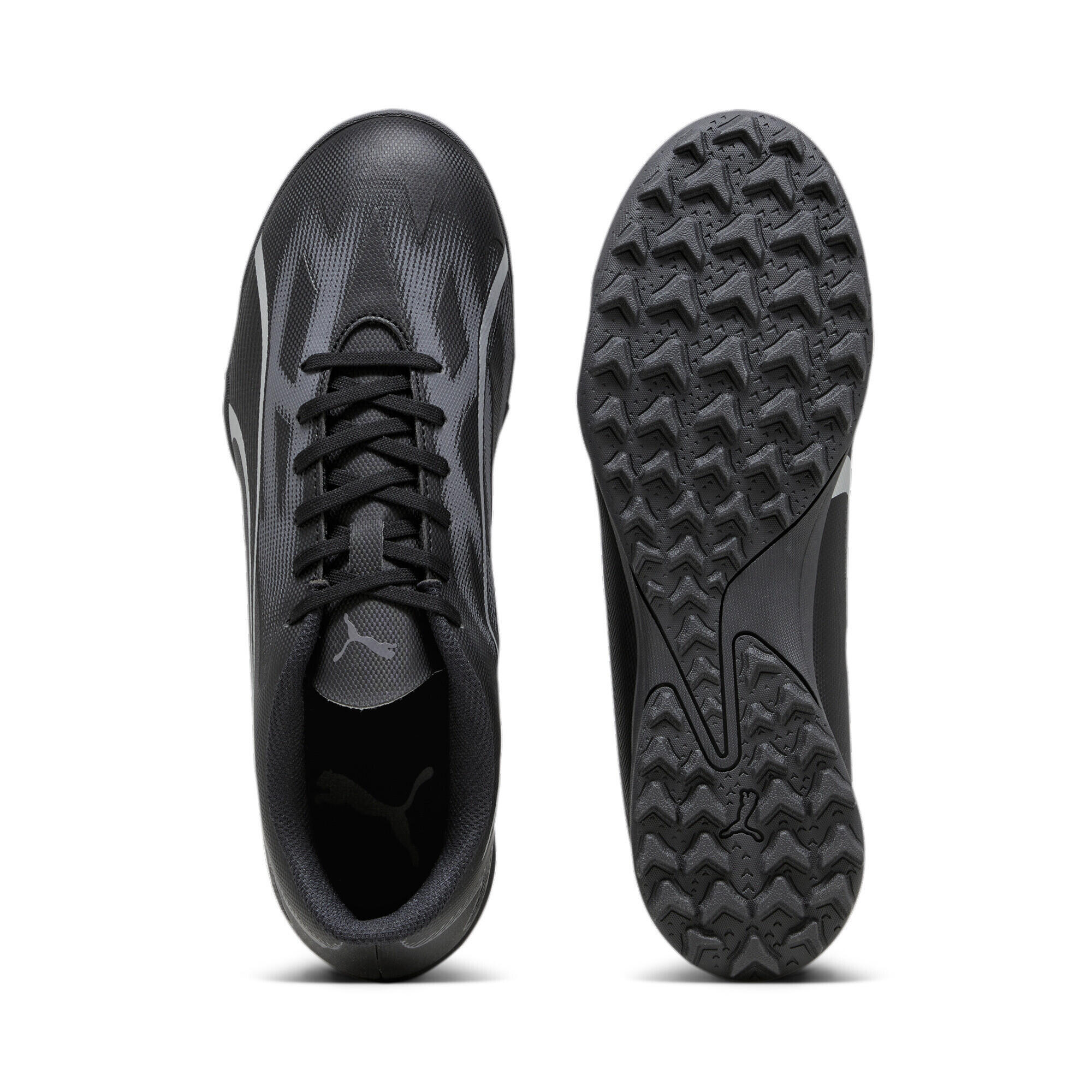 ULTRA PLAY TT Fußballschuhe Herren PUMA Black Asphalt Gray 6/7