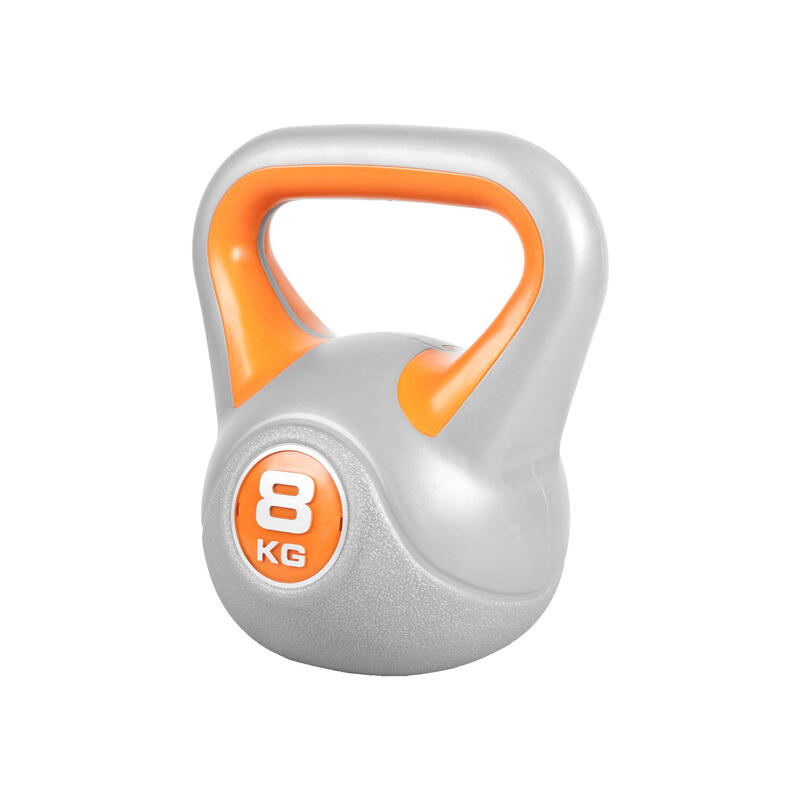 11 KETTLBELLS REVETEMENT EN PLASTIQUE | FITNESS ET MUSCULATION | DE 2KG - 20KG