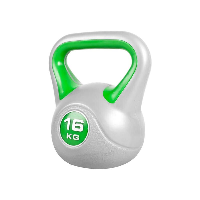 11 KETTLBELLS REVETEMENT EN PLASTIQUE | FITNESS ET MUSCULATION | DE 2KG - 20KG