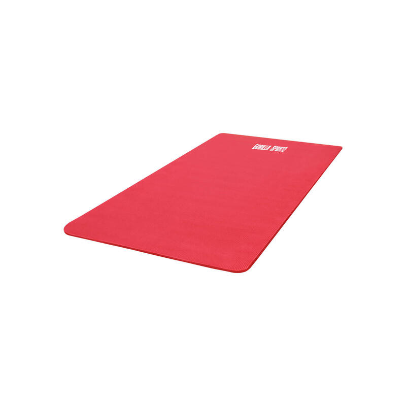 Mata do jogi duża 190x100x1,5 cm czerwona