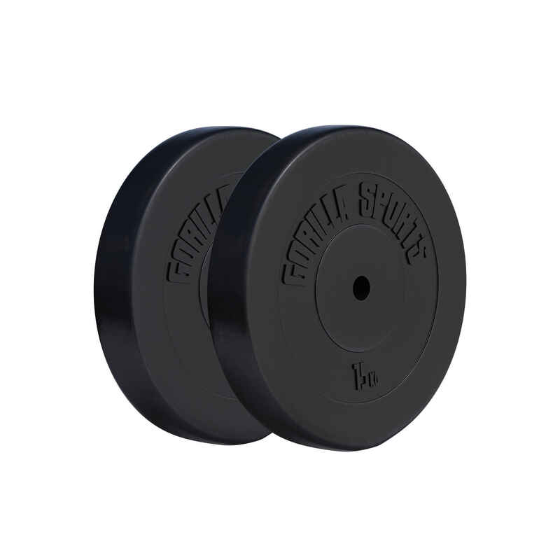 Hantelscheibe Kunststoff 1,25-15 KG