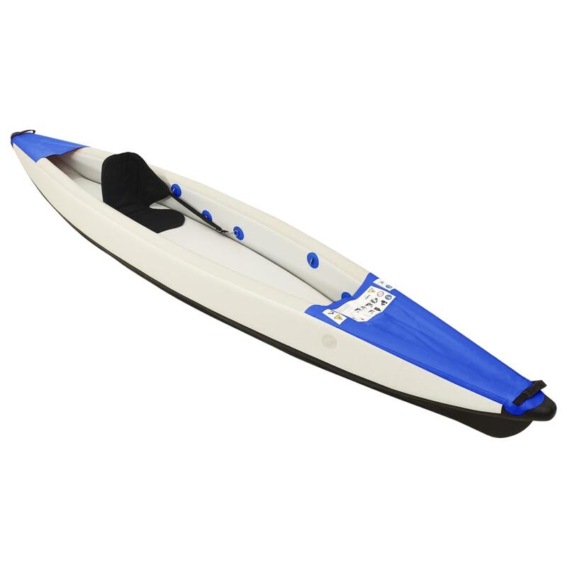 Kayak insuflável 375x72x31 cm poliéster azul