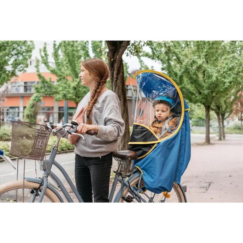 Dziecięca ochrona przeciwdeszczowa do fotelików rowerowych, zastępująca poncho