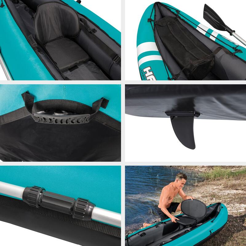 Kayak - Hydro Force Ventura turquoise adulte