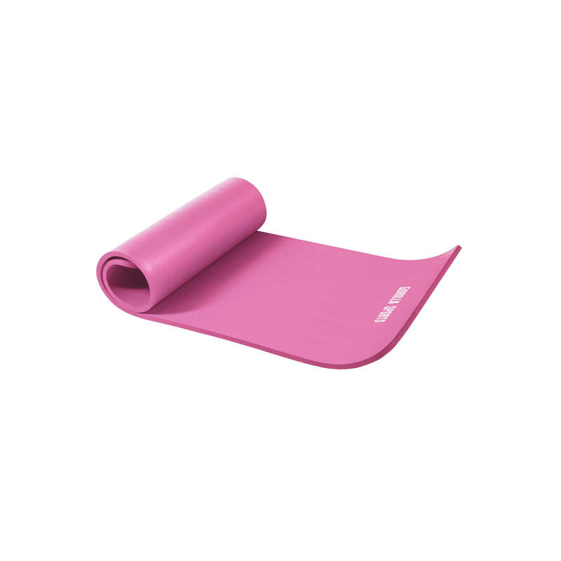 Esterilla Yoga Pilates Gorilla Sports Rosa  190cm x 60cm x1,5Cm