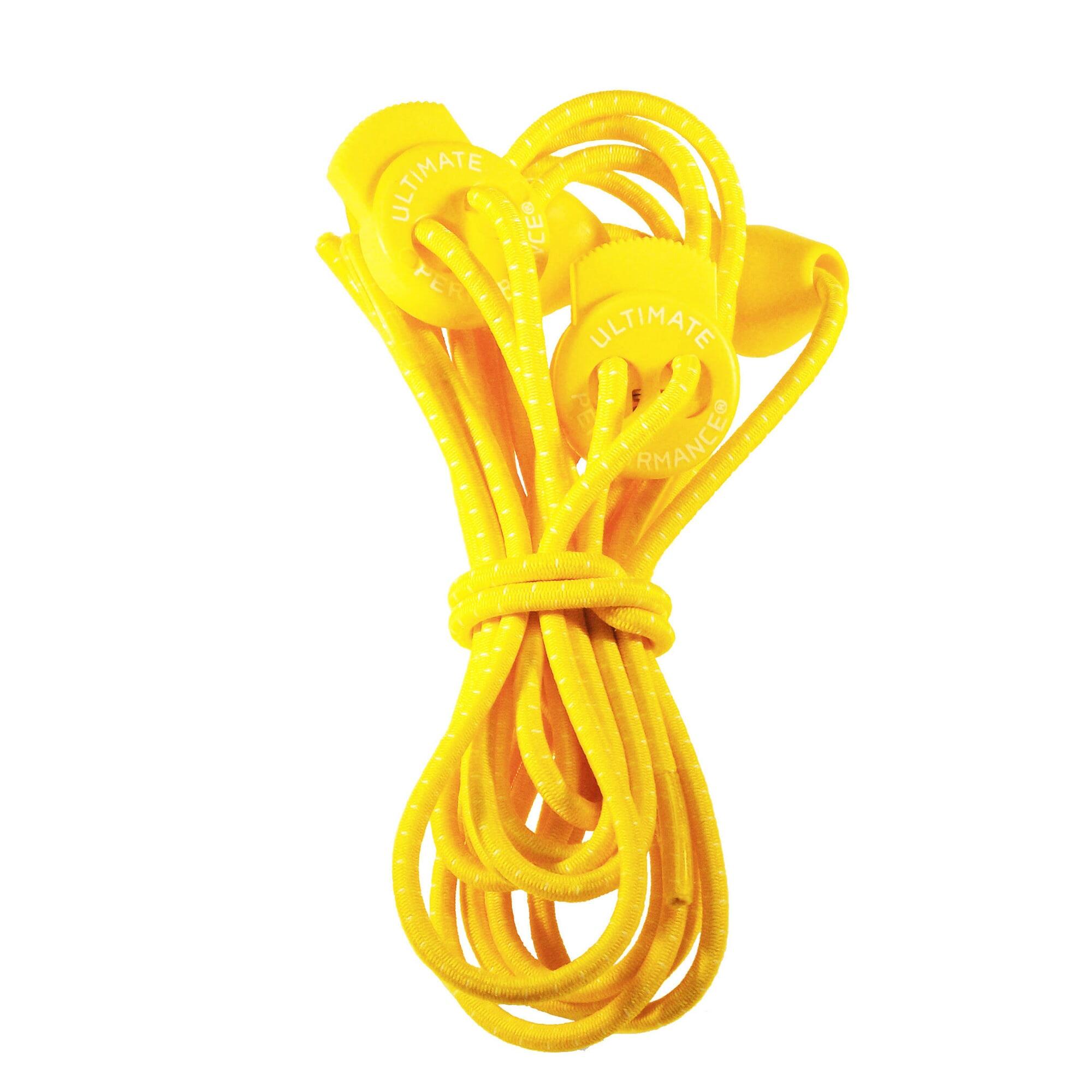 Elastic Shoe Laces (Yellow) 2/2