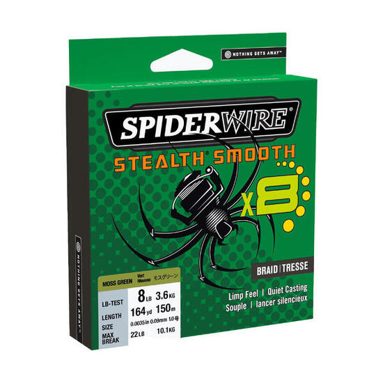 Filo da spinning intrecciato SpiderWire Stealth 8