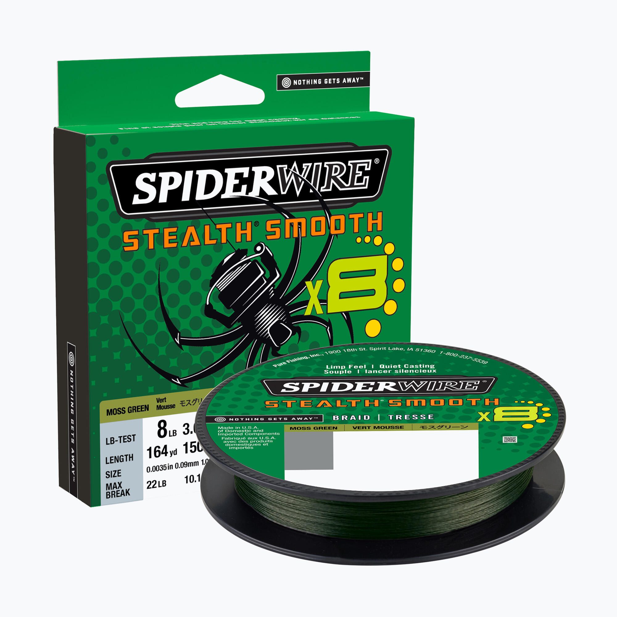 SpiderWire Stealth 8 gevlochten spinlijn 2/3