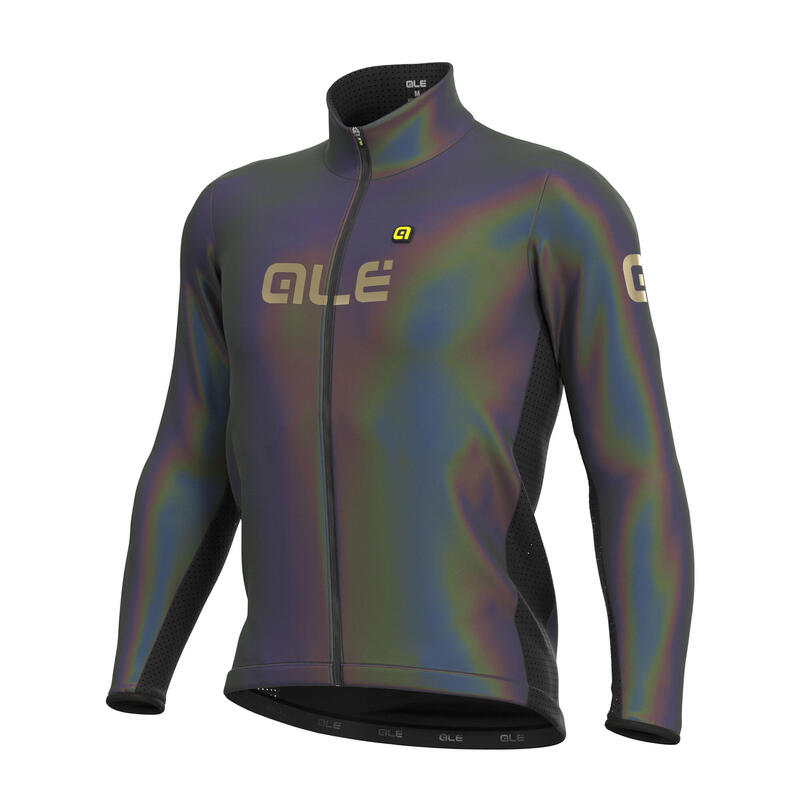 Giacca da ciclismo da uomo Alé Giubbino Iridescent Reflective