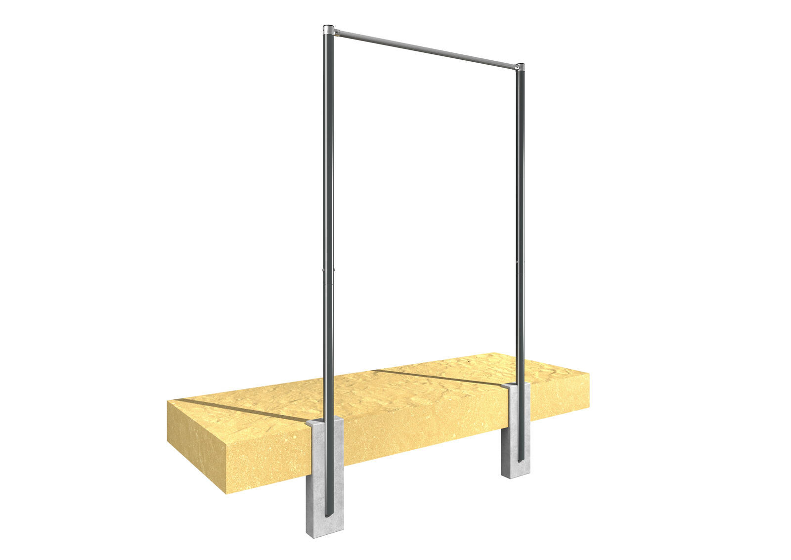 Poręcz Drążek ogrodowy do podciągania OCYNK Street workout UNDERFIT UF9879 2/6