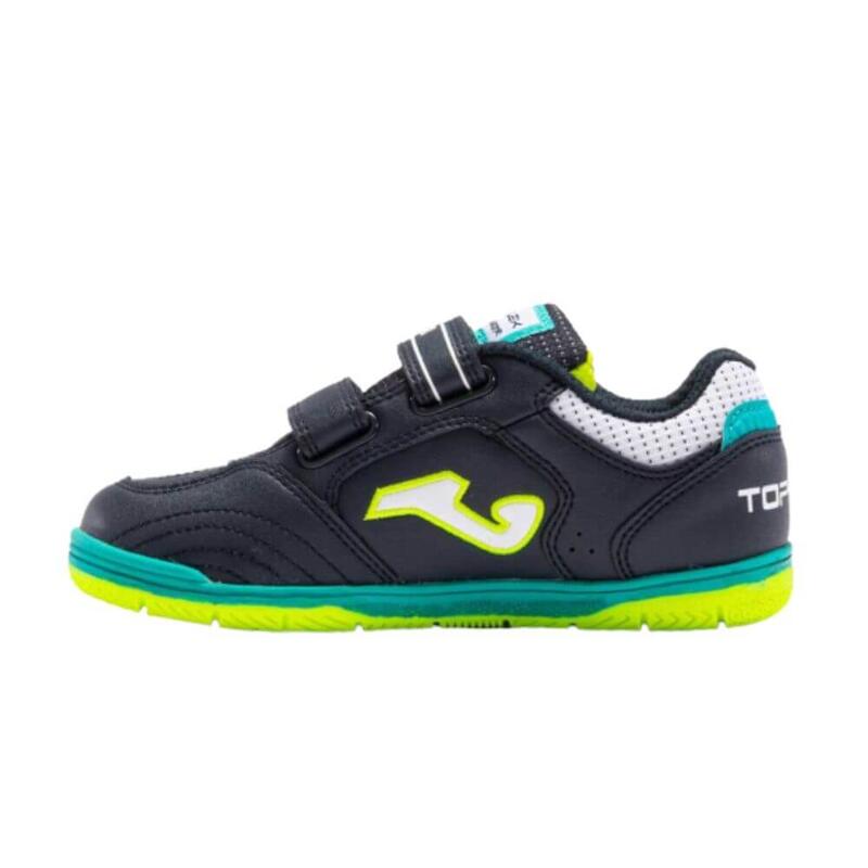 Zapatillas Joma Top Flex Jr. 2303 Navy Yellow Indoor.