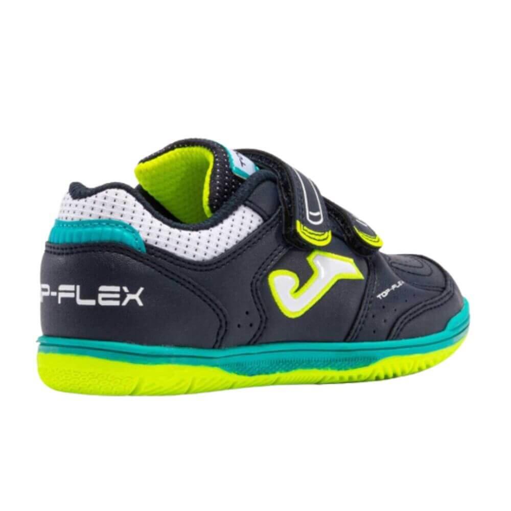 Scarpe Calcetto bambino Top Flex 2303 Blu JOMA Decathlon