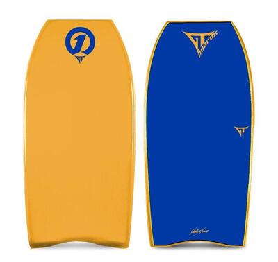 Gt boards one pp bodyboard oranje/blauw 41