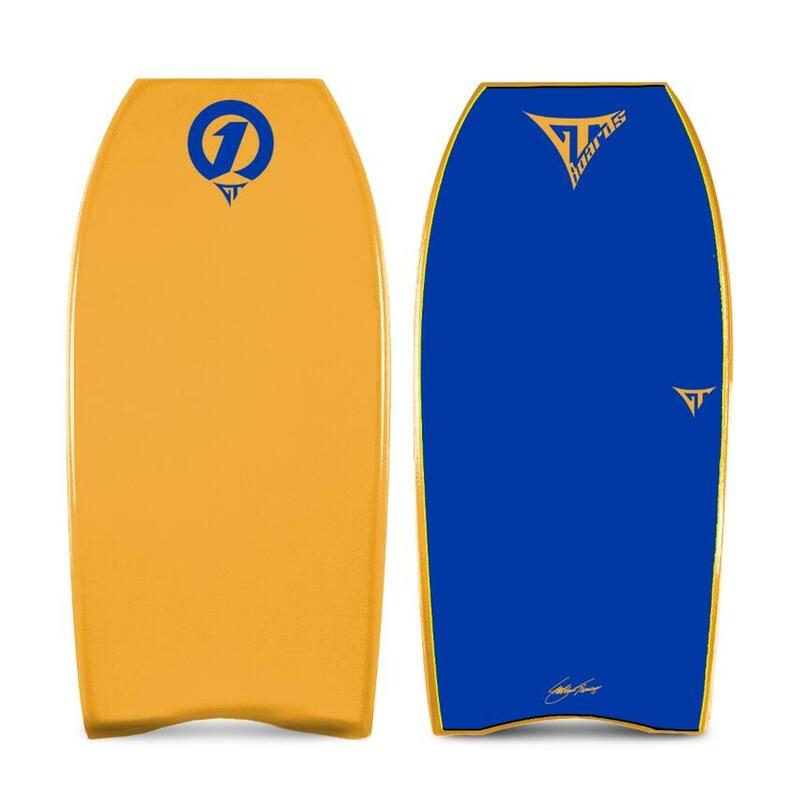 gt boards one pp bodyboard oranje/blauw 42