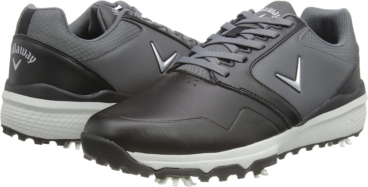 Callaway 2022 Mens CHEV LS Golf Shoes BLACK/GREY 7/7