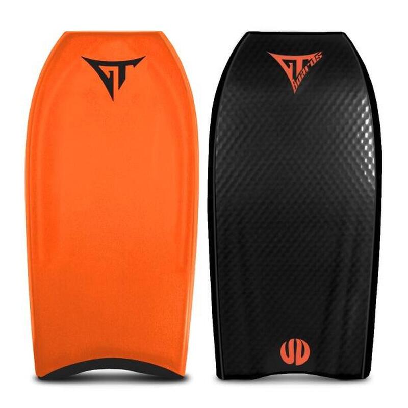 GT BOARDS UV BODYBOARD BRA BRÉSIL SOUL D12 ORANGE/ NOIR 42