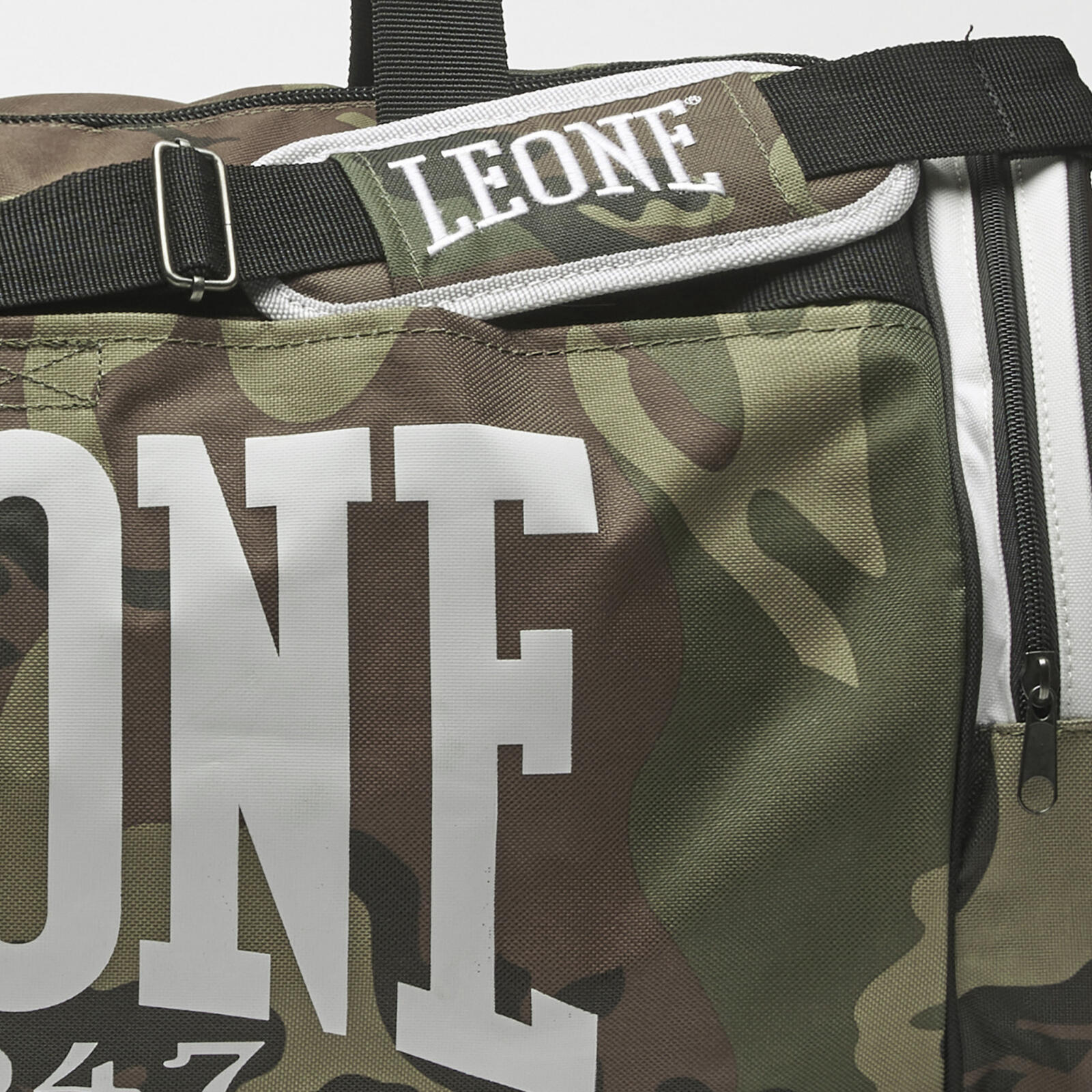 Sports bag with closure Leone Camouflage AC906 5/7