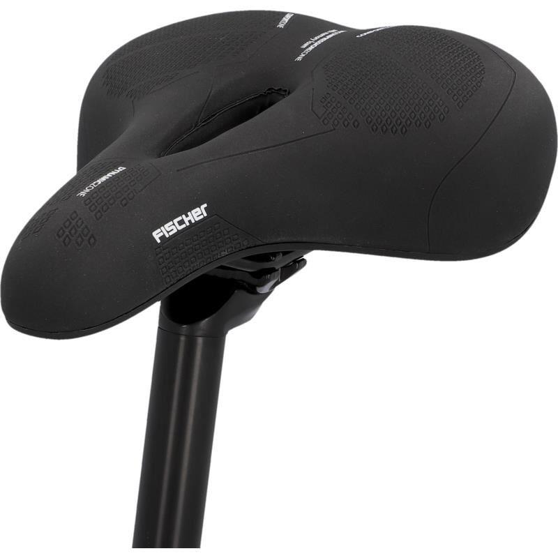 Sa bicicleta Touren R.E. Med, spuma memorie, 24 x 20 x 8 cm, negru