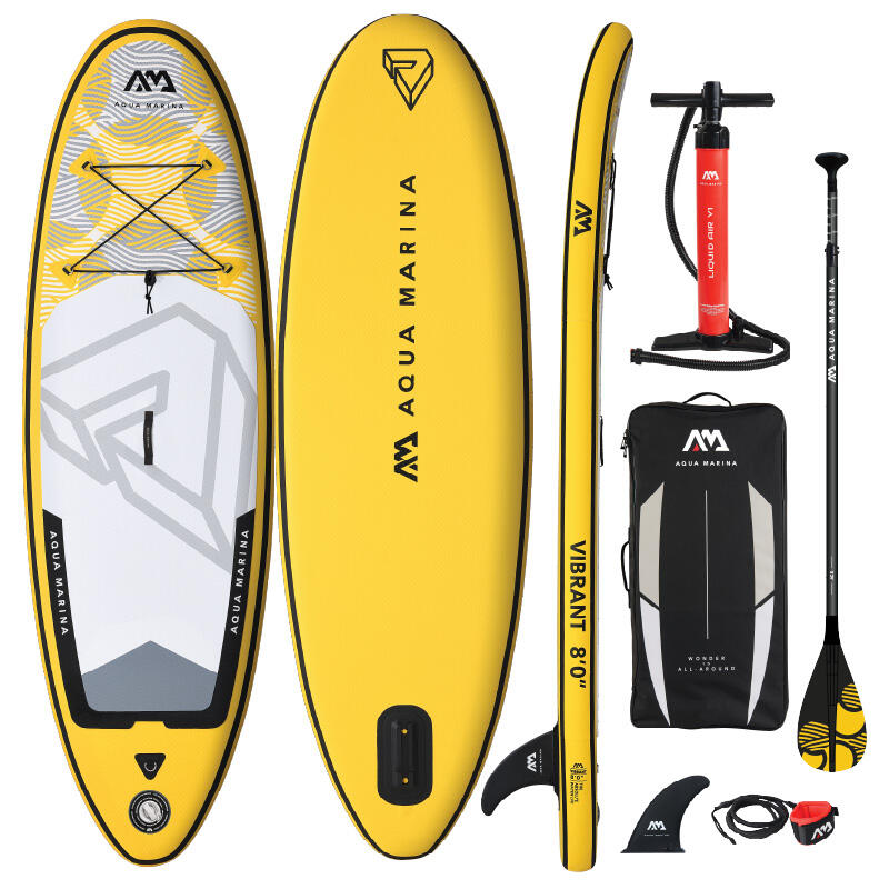 Aqua Marina Vibrant Youth 8ft / 244cm Inflatable Stand Up Paddleboard Package