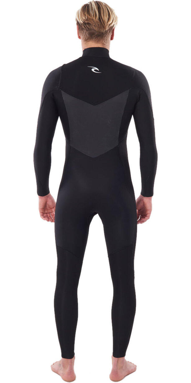 Rip Curl Hommes Dawn Patrol Performance 3/2mm Chest Zip Combinais 2/4