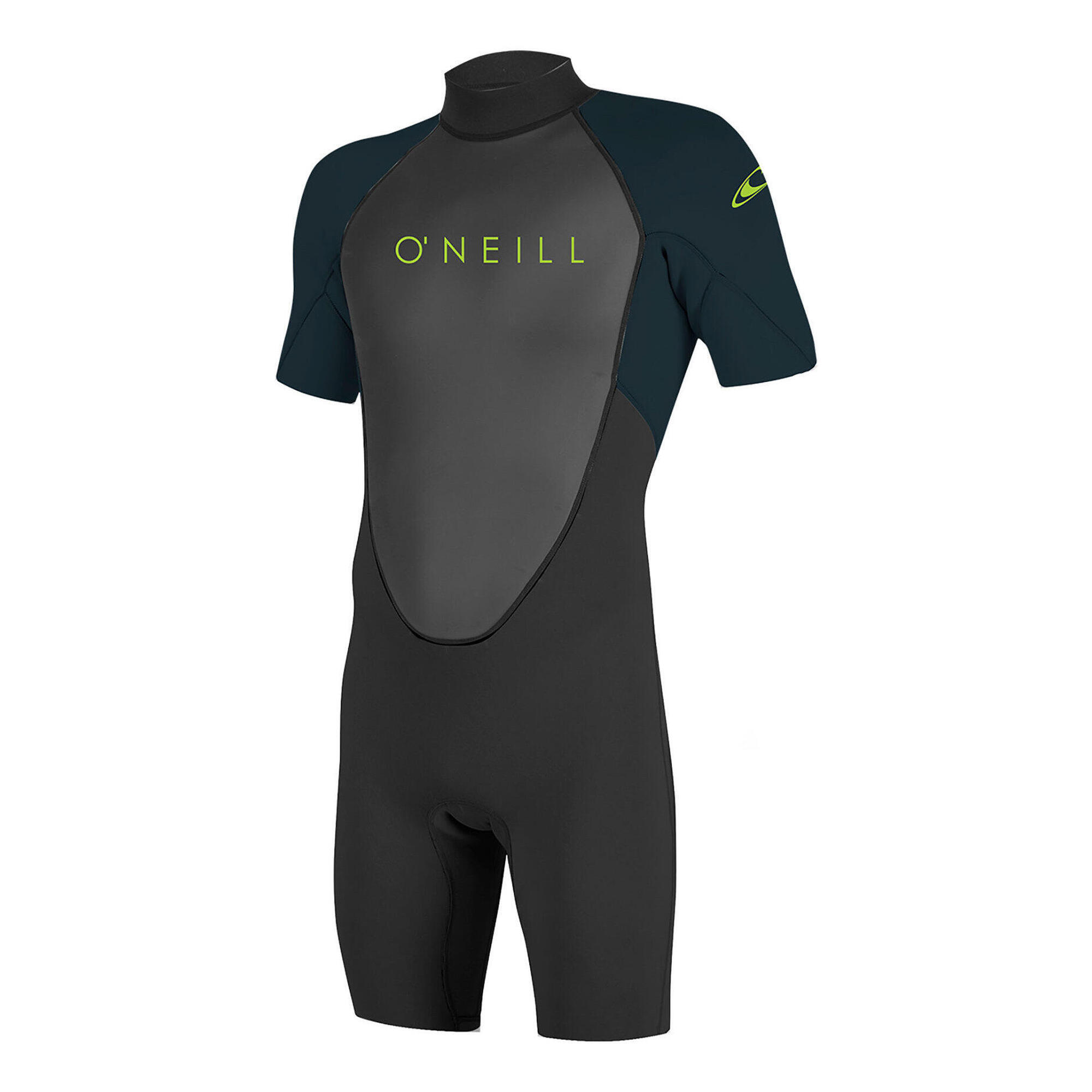 Photos - Wetsuit ONeill O'neill Youth Reactor Ii 2mm Back Zip Shorty  - / Slate 
