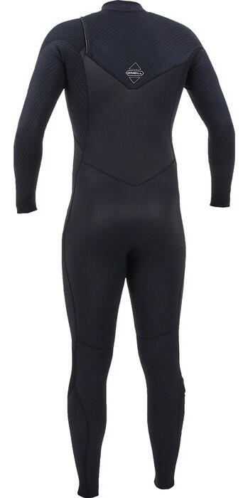 Combinaison de Surf 5/4mm Zip Poitrine - Noir - Hyperfreak - Homme 2/4