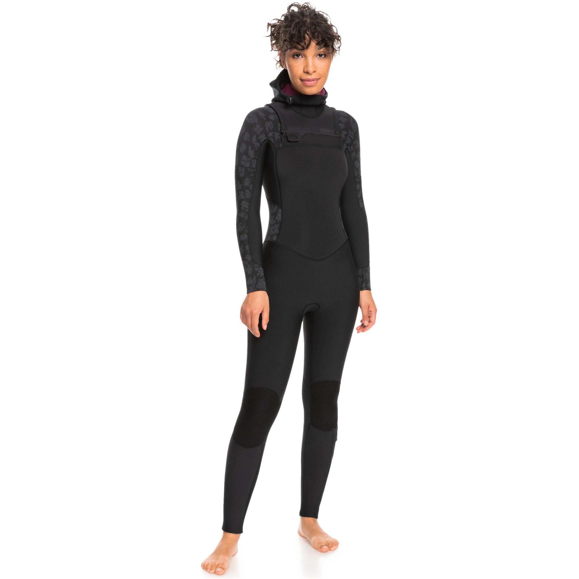 Pianka z kapturem Roxy 5/4/3mm Swell Hooded Front Zip L