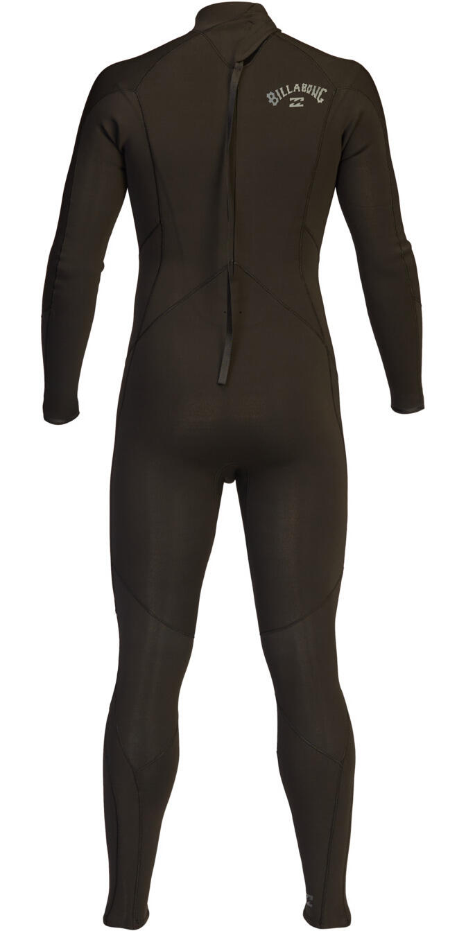Hommes Absolute 3/2mm GBS Back Zip Combinaison Néoprène - Hash 3/3