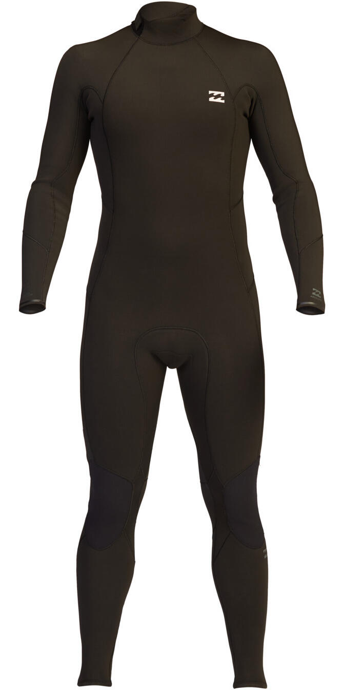 Hommes Absolute 3/2mm GBS Back Zip Combinaison Néoprène - Hash 2/3