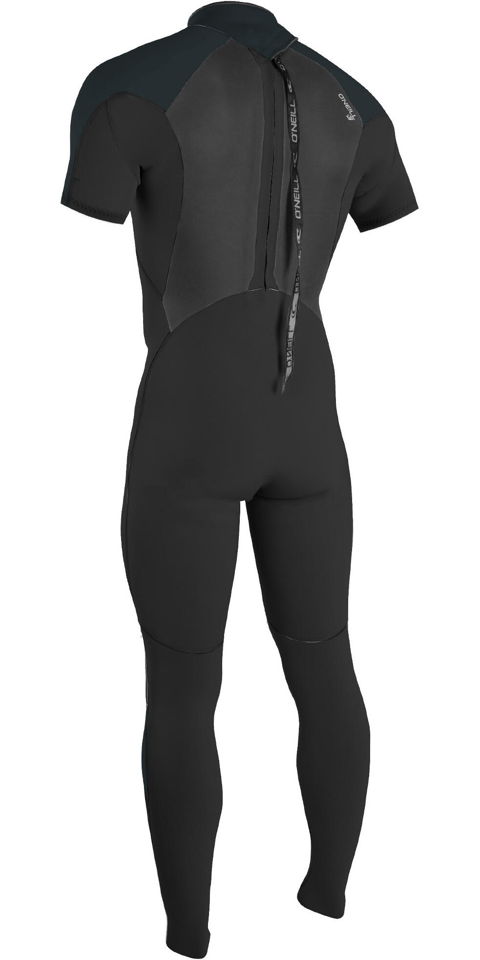 Pianka ONeill Epic 3/2 Back Zip S/S Full Black/Gun Metal/Gun Metal 2/4
