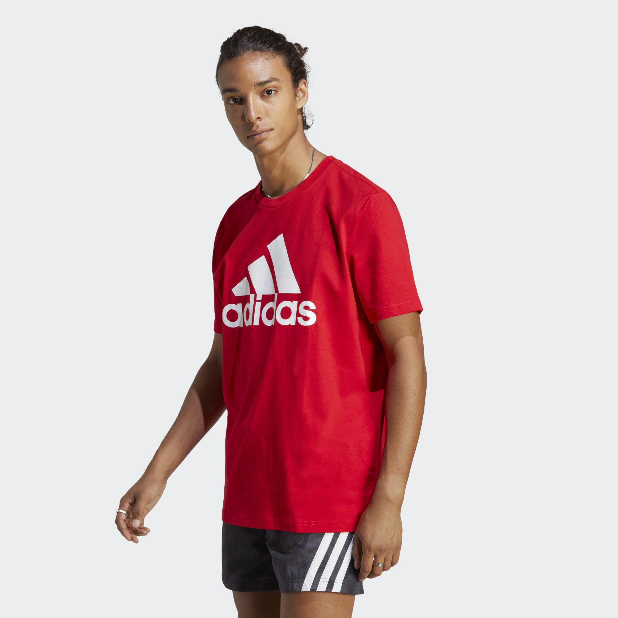 Essentials Single Jersey Big Logo Tee ADIDAS Decathlon