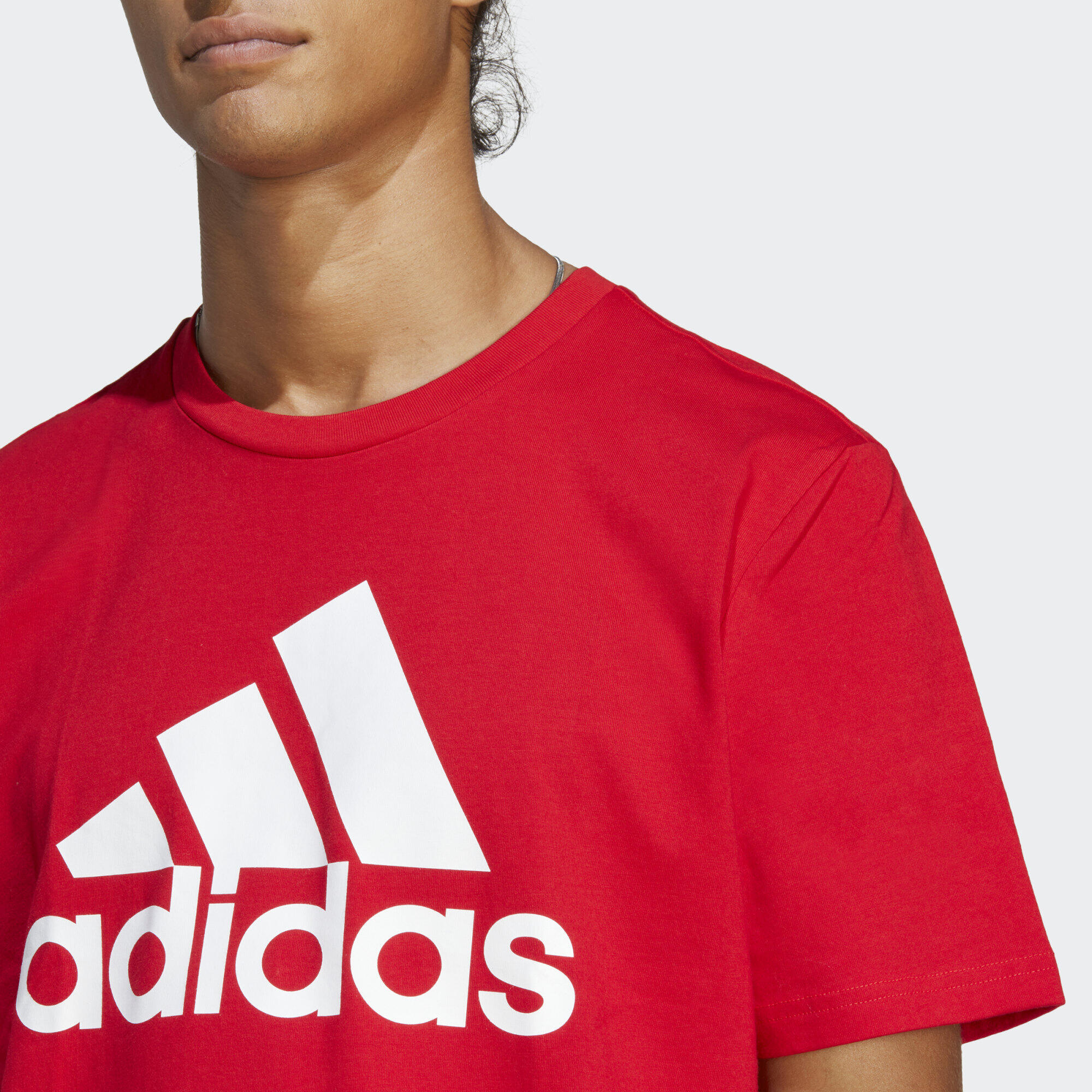 Essentials Big Jersey Big Logo T-shirt 4/5